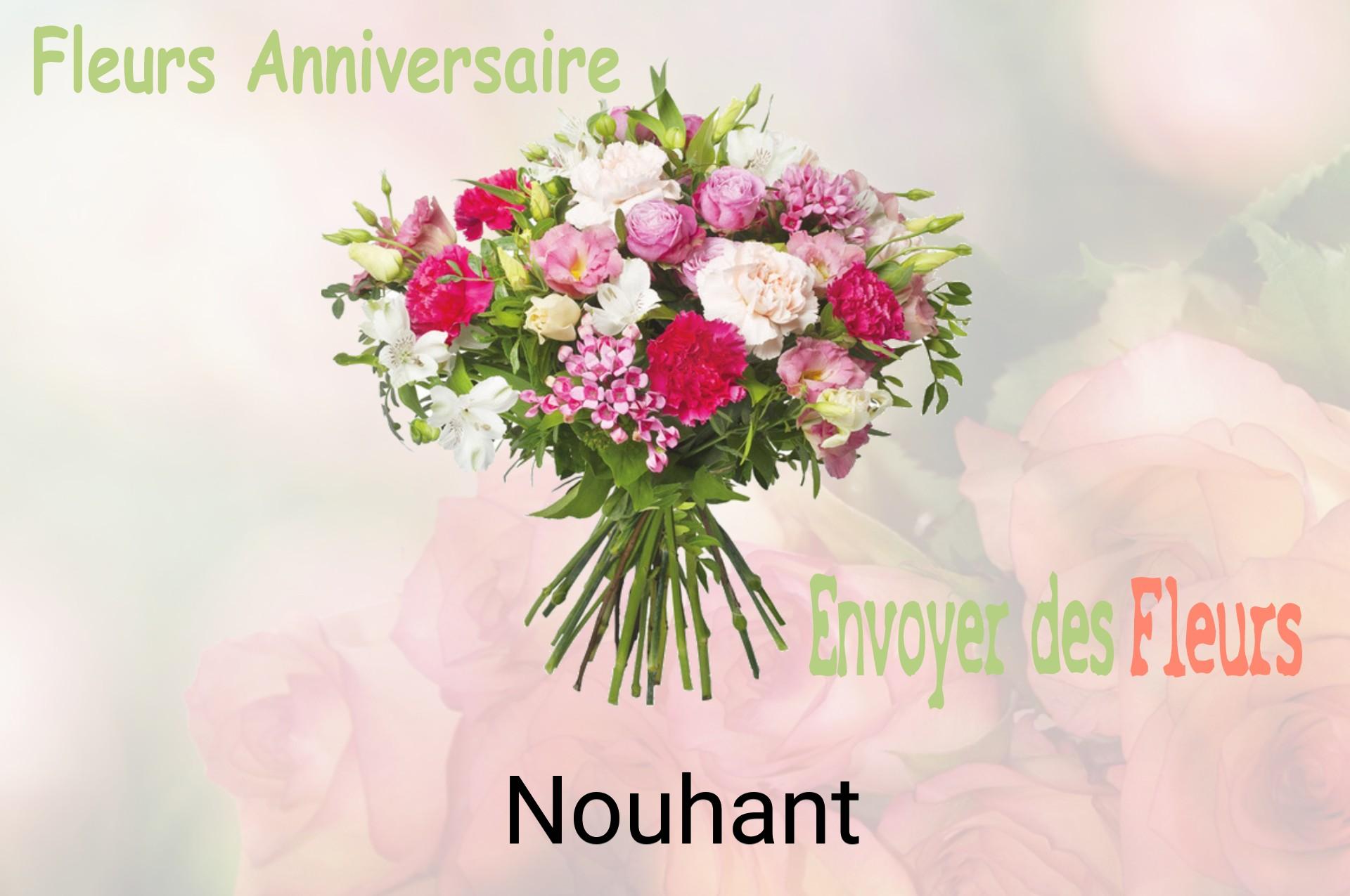 Bouquet de fleurs d’anniversaire livré à Nouhant